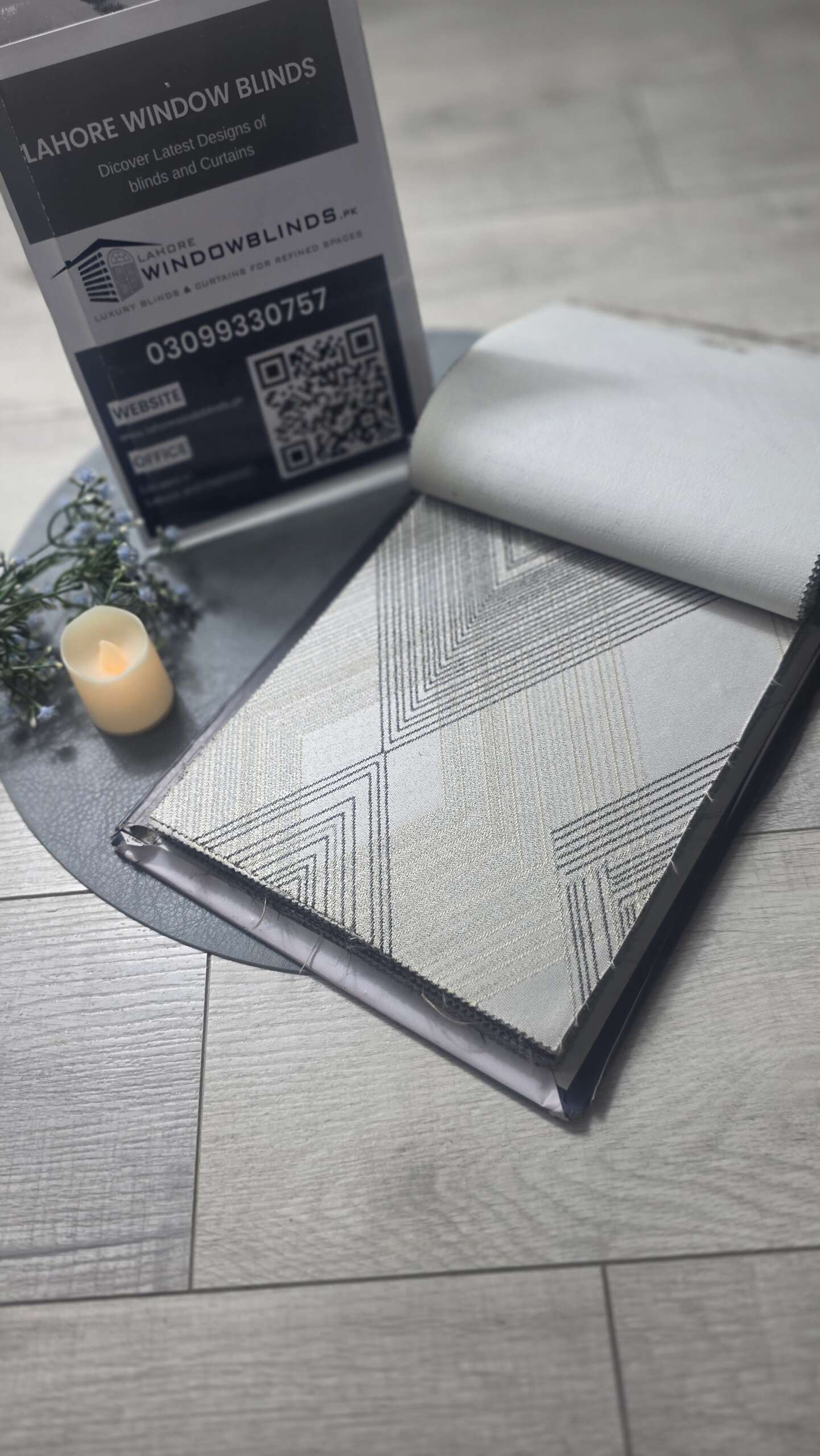 La'Printed Roller blinds (Signature Embossed blackout series volume 1, volume 2) - Image 4