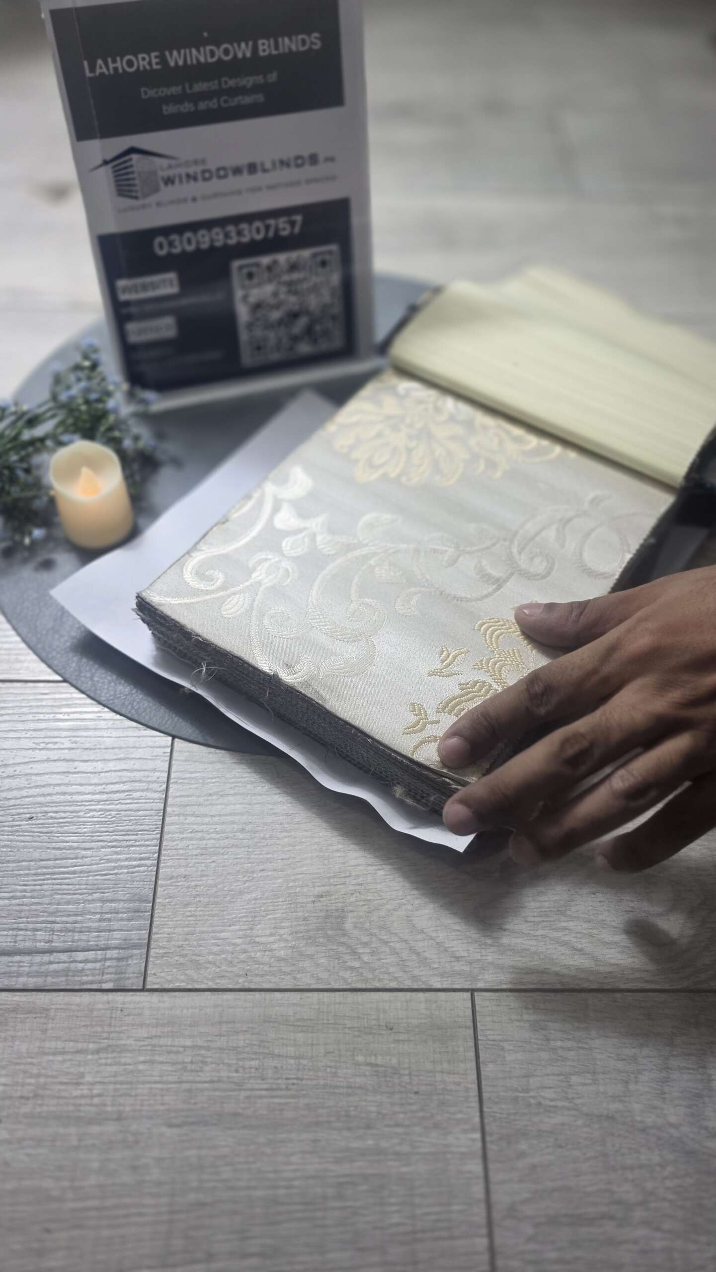 La'Printed Roller blinds (Signature Embossed blackout series volume 1, volume 2) - Image 8