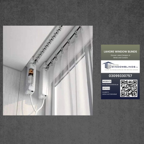 Curtain Motor 100kg with 10RFT Track - Image 3