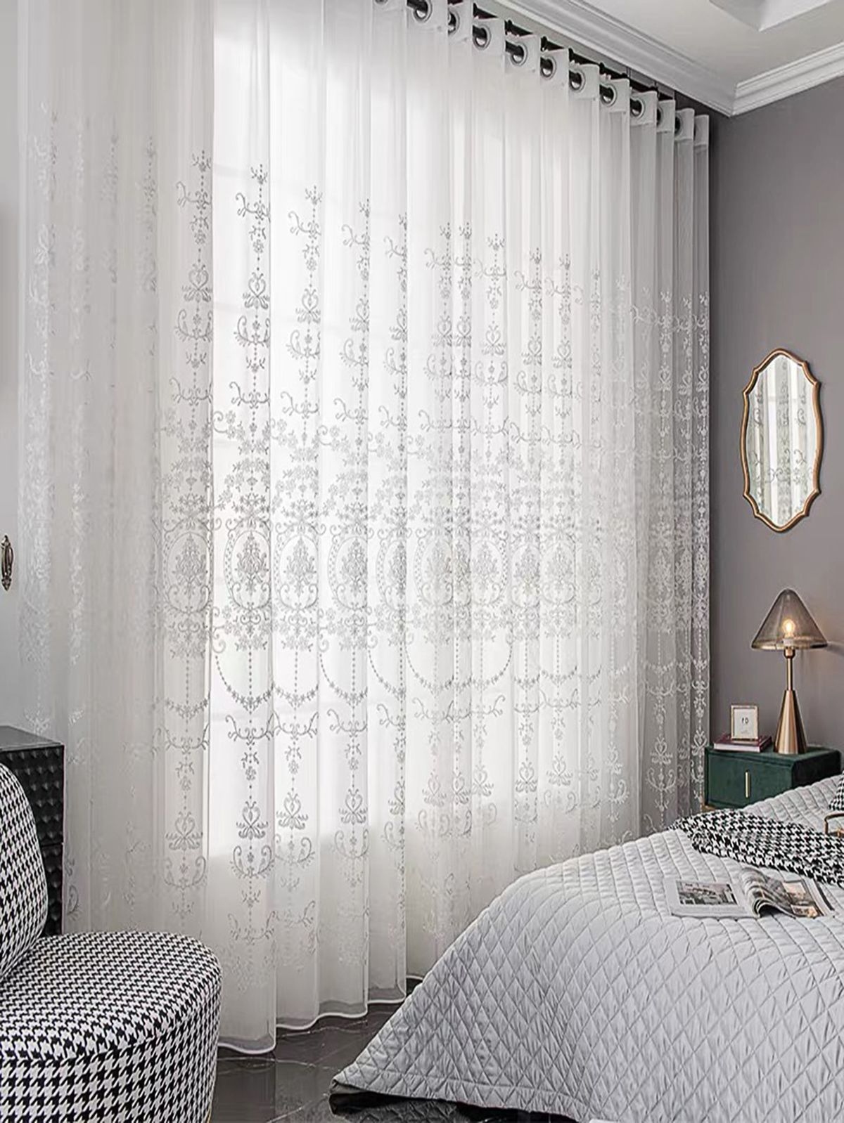 Single Panel Curtain (Organza Series) - Image 2