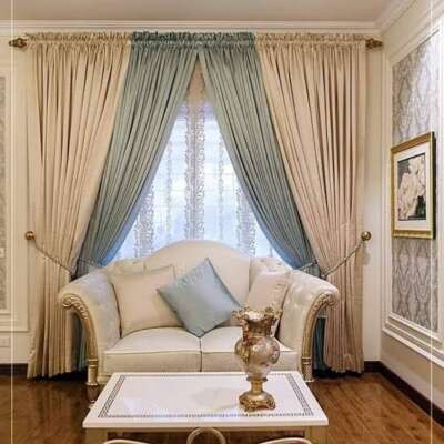 Double Curtain (Organza + Velvet Premium Series)