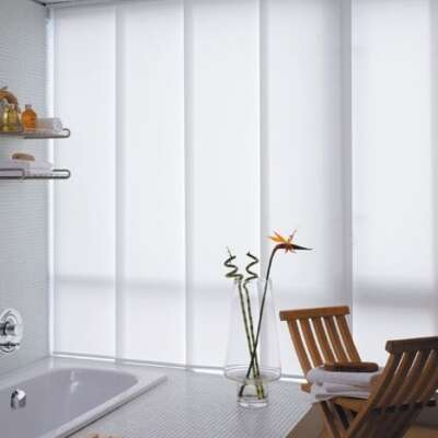 Vertical Panel Track Blinds (Premium Vinyl Blackout Series)